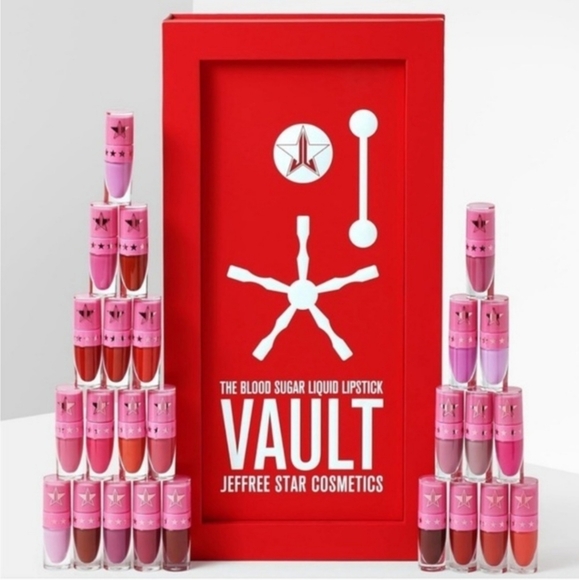 Jeffree Star Other - JEFFREE STAR The Blood Sugar Liquid Lipstick VAULT Set NIB